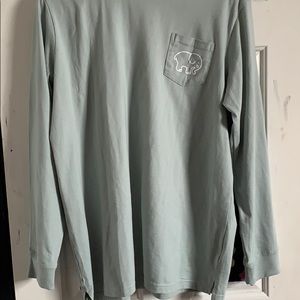 long sleeve ivory ella top